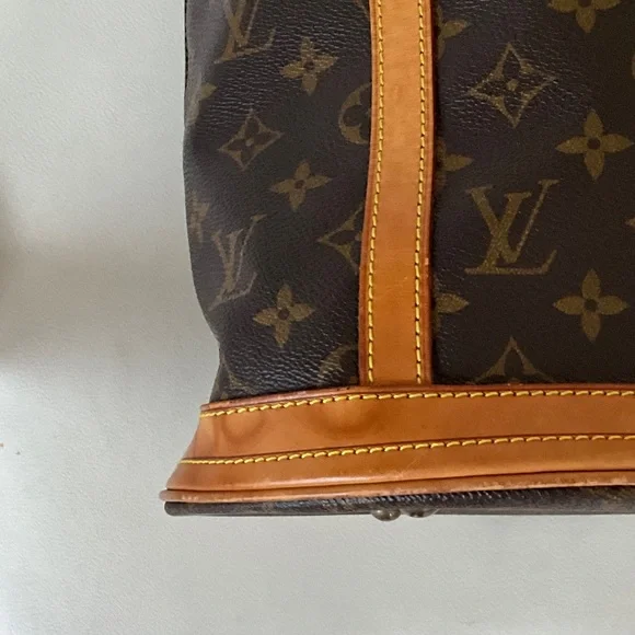 Louis Vuitton Monogram Bucket GM Tote Bag Brown - Picture 5 of 16